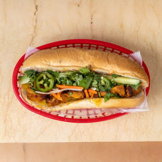 BBQ Beef Vietnamese Sandwich (Banh Mi Tai Nuong)
