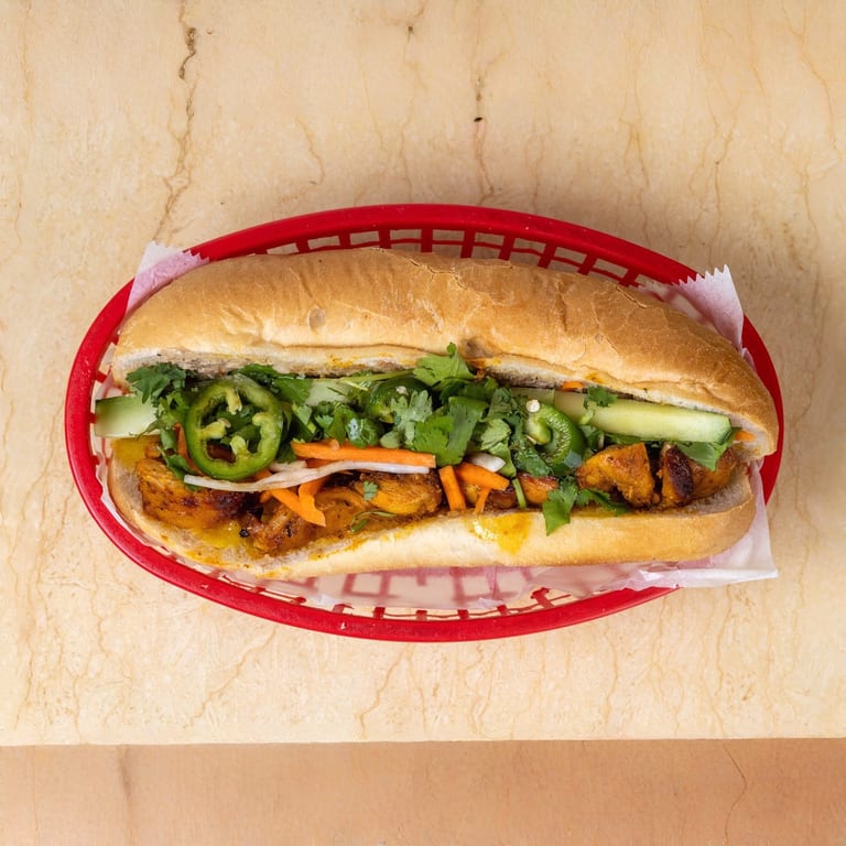 Delicious Banh Mi Sandwiches