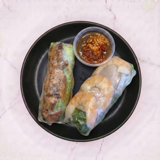 Chargrilled Pork Spring Rolls (Thit Nuong)
